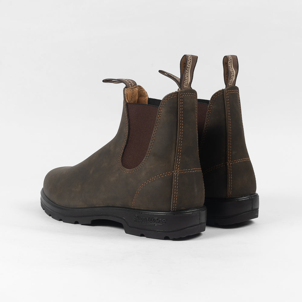 Blundstone Elastic Sided Boot Rustic Brown 585