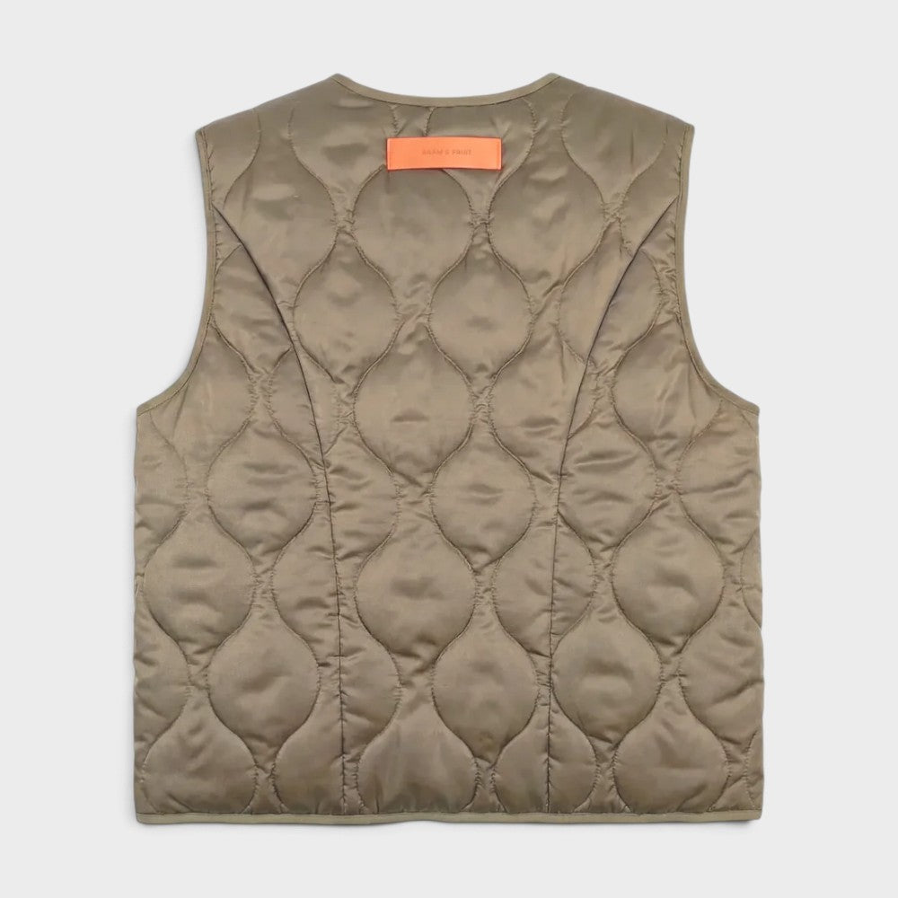 Bram's Fruit Reversible Padded Vest S/Manch Olive Green 2012-green