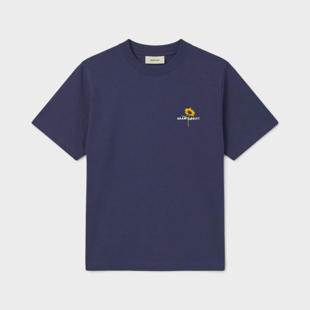 Bram's Fruit Sunflower Tshirt Midnight Blue 2118-blue