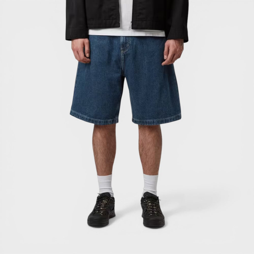 Carhartt Wip Brandon Short Blue Stone Washed I037161-01-06