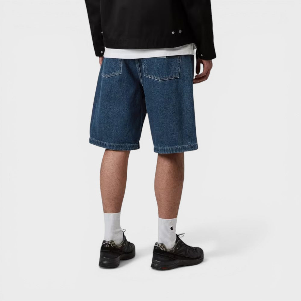 Carhartt Wip Brandon Short Blue Stone Washed I037161-01-06