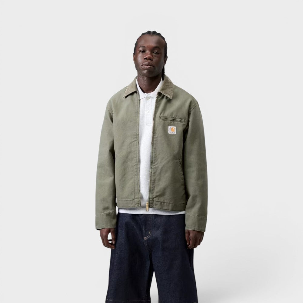 Carhartt Wip Detroit Jacket Leaf/Leaf Stone Canvas I034819-3ma-4o