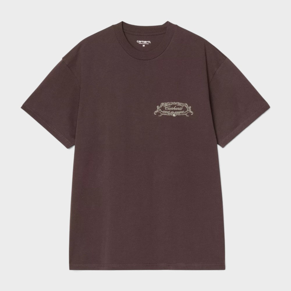 Carhartt Wip S/S Chez Wip T-shirt Palisander I037260-33h-xx