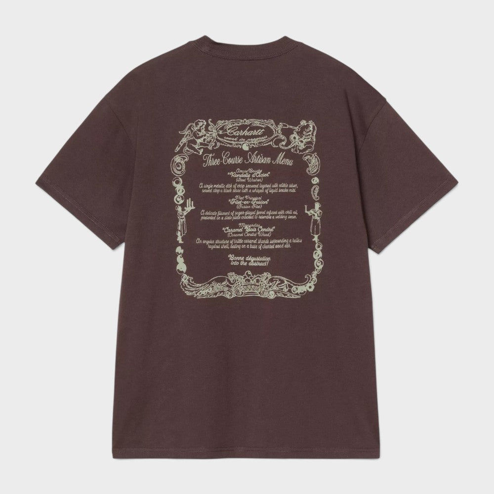 Carhartt Wip S/S Chez Wip T-shirt Palisander I037260-33h-xx