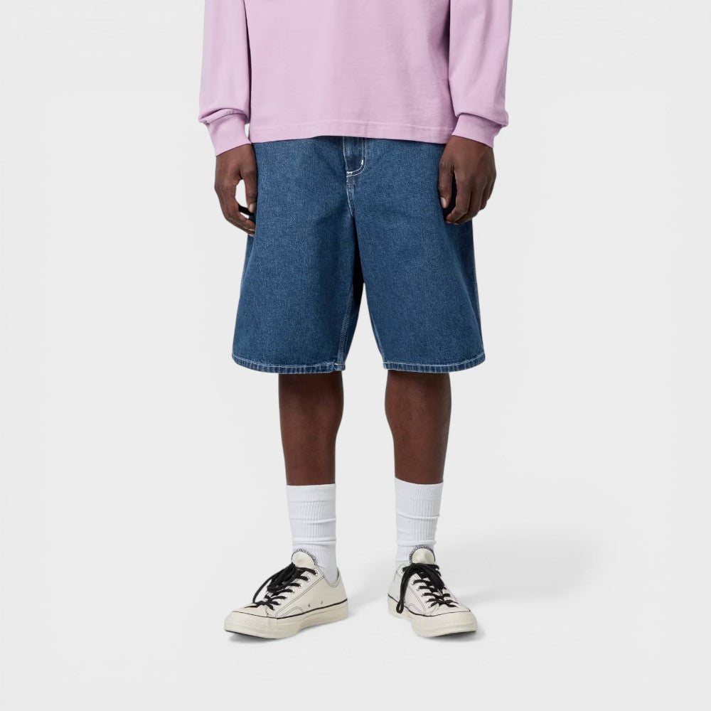 Carhartt Wip Simple Short Blue Stone Washed I033333-01-06