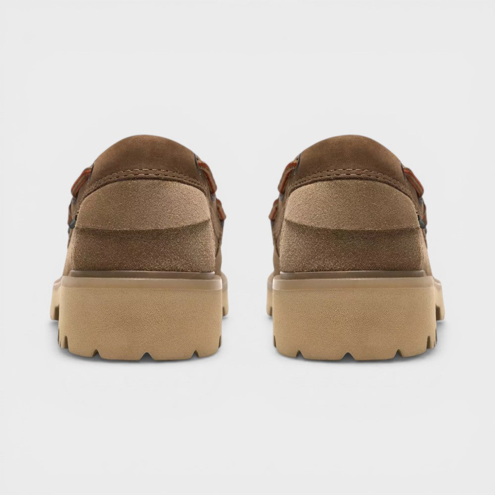 Clarks Cleyhill Boat Dark Sand 26186178