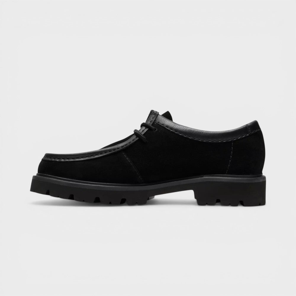 Clarks Cleyhill Seam Black Suede 26186418