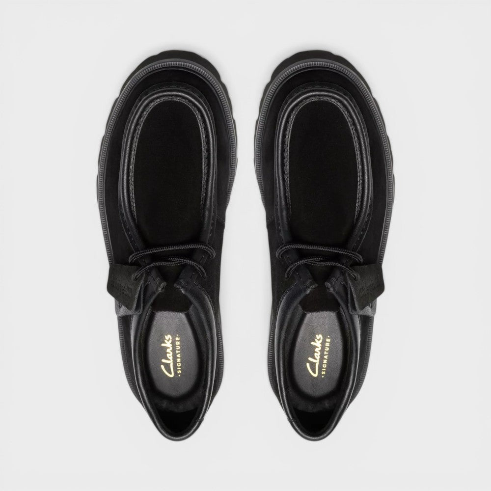 Clarks Cleyhill Seam Black Suede 26186418