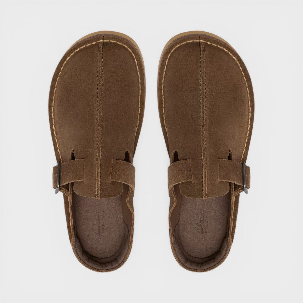 Clarks Solsbury Khaki Suede 26186616
