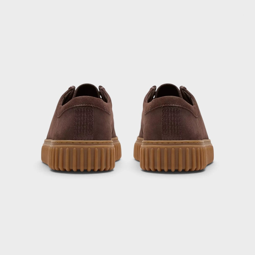 Clarks Torhill Lo Dark Brown Suede 26181386