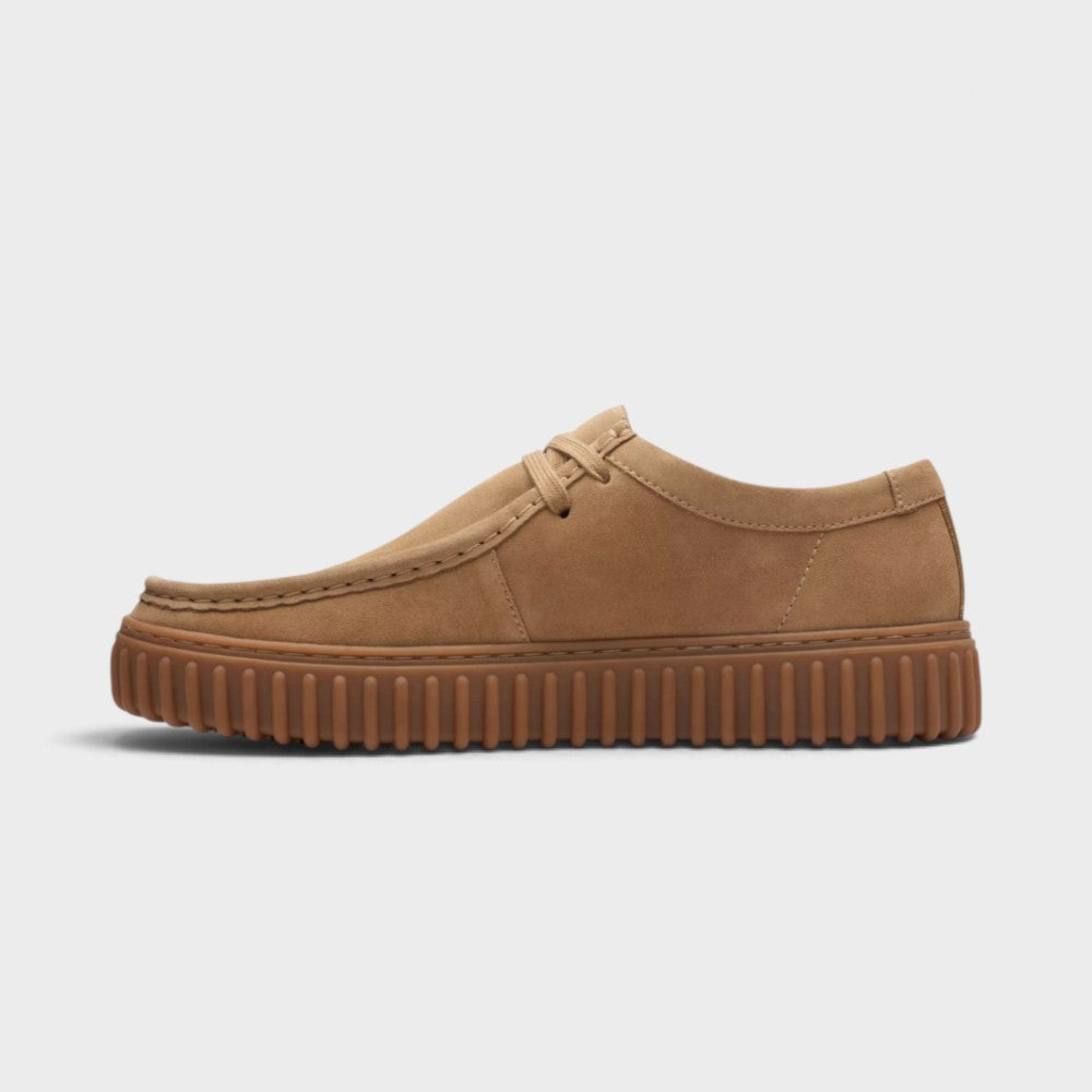 Clarks Torhill Lo Dark Sand Suede 26173471