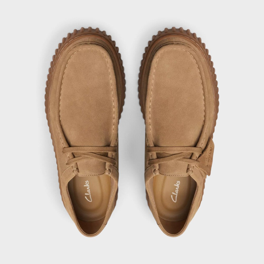 Clarks Torhill Lo Dark Sand Suede 26173471