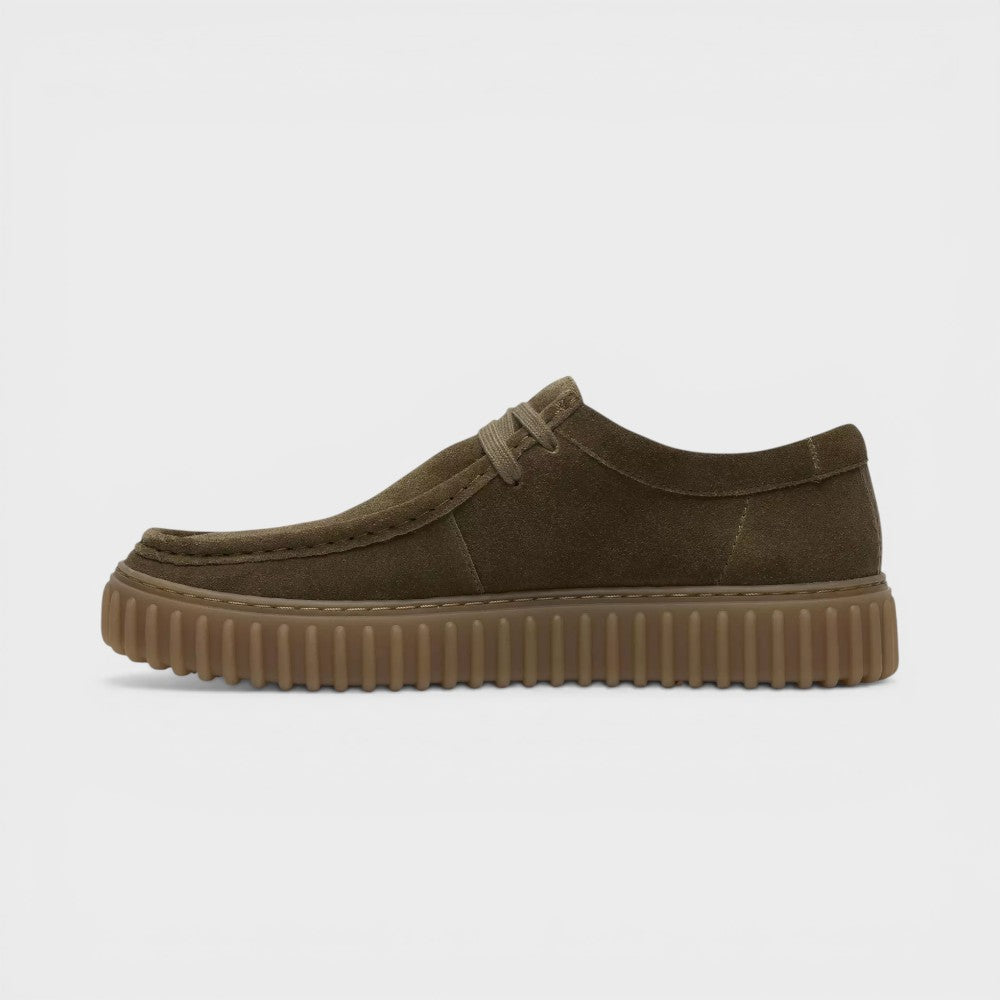 Clarks Torhill Lo Olive Suede 26187378