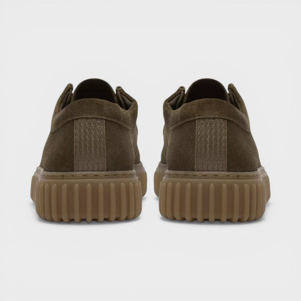 Clarks Torhill Lo Olive Suede 26187378