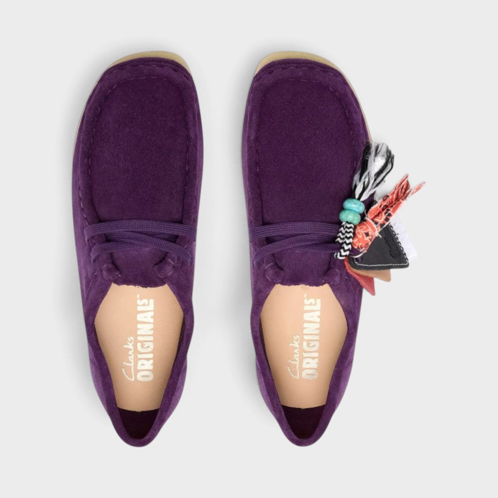 Clarks Wallabee Damson Suede 26328076