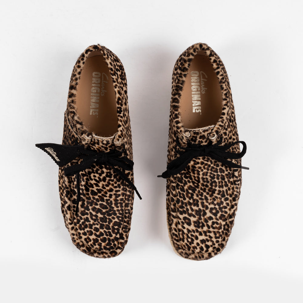 Clarks Wallabee Leopard Print 26179189