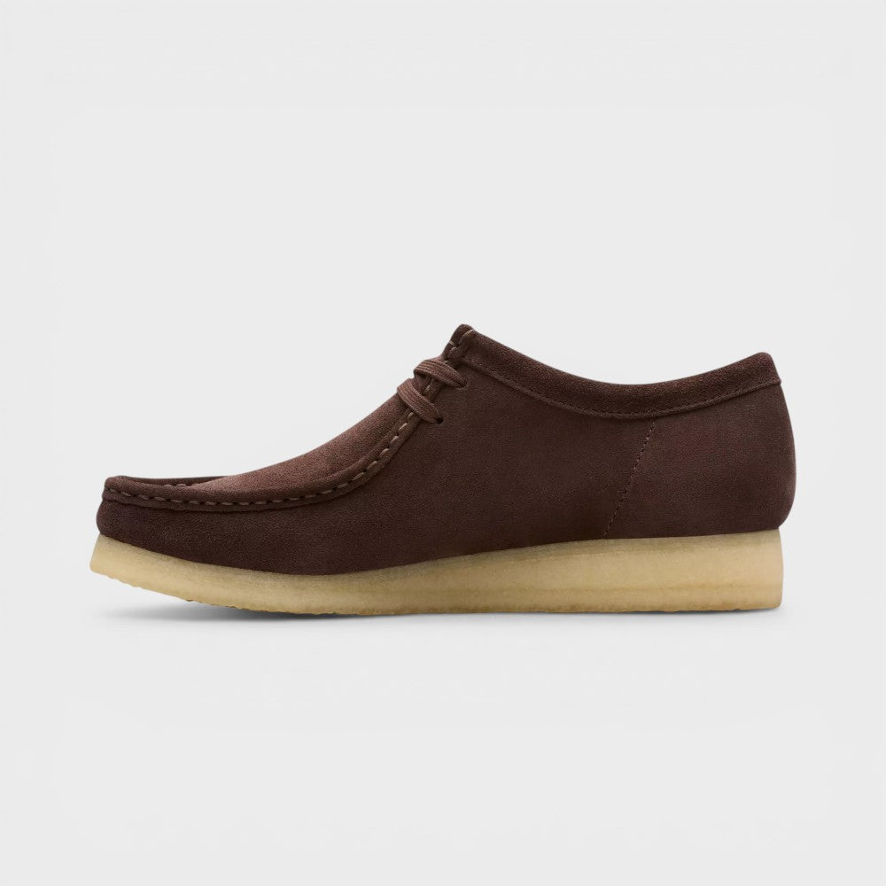 Clarks Wallabee M Dark Brown Suede 26156606