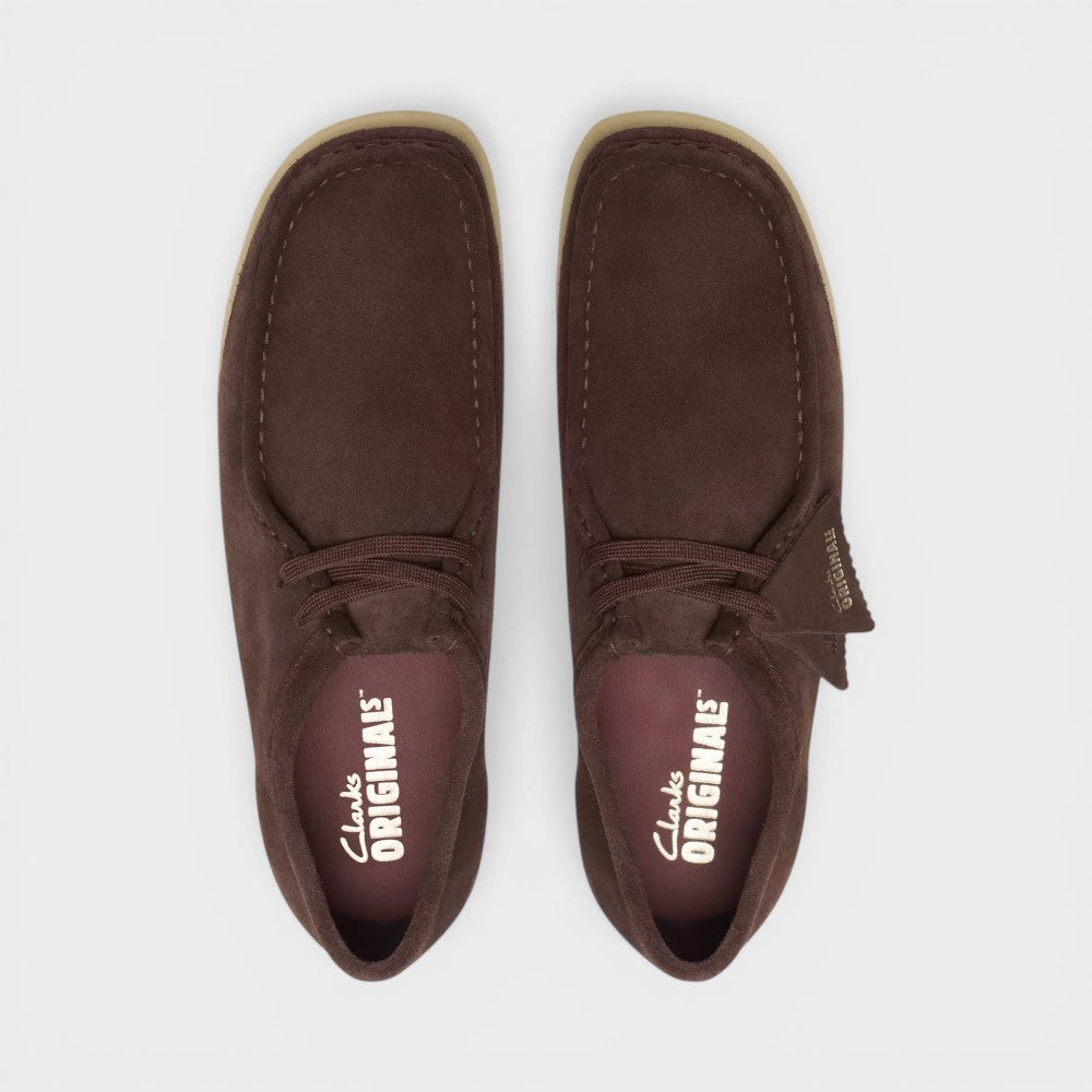 Clarks Wallabee M Dark Brown Suede 26156606