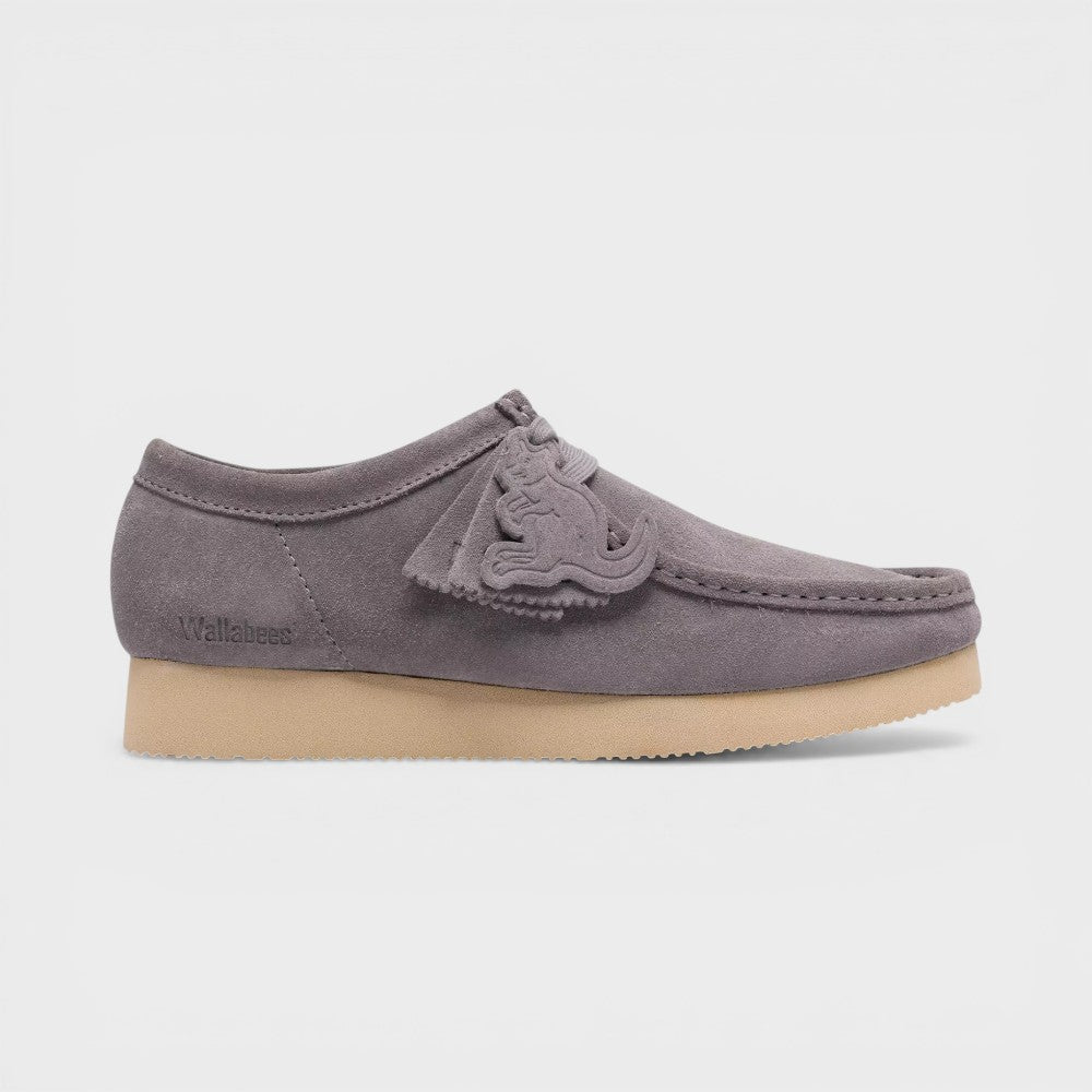 Clarks Wallabee M Grey Suede 26186514