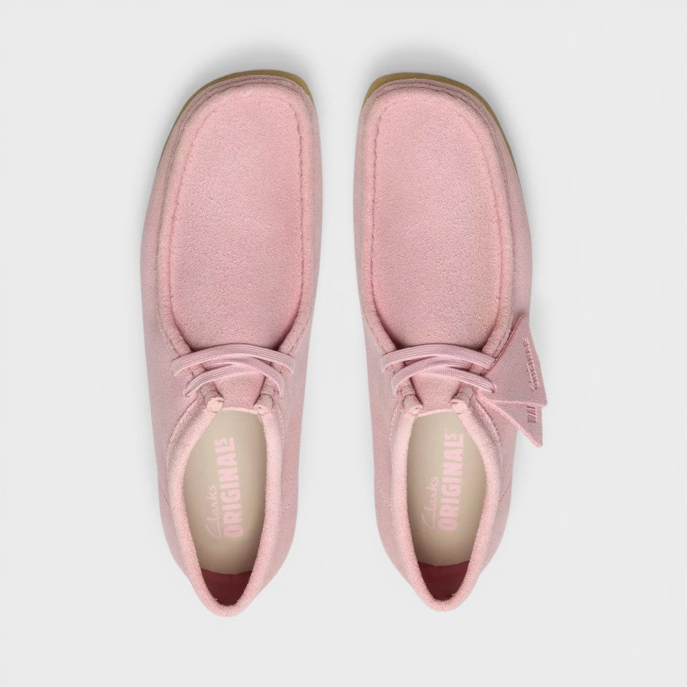 Clarks Wallabee M Light Pink Suede 26185560