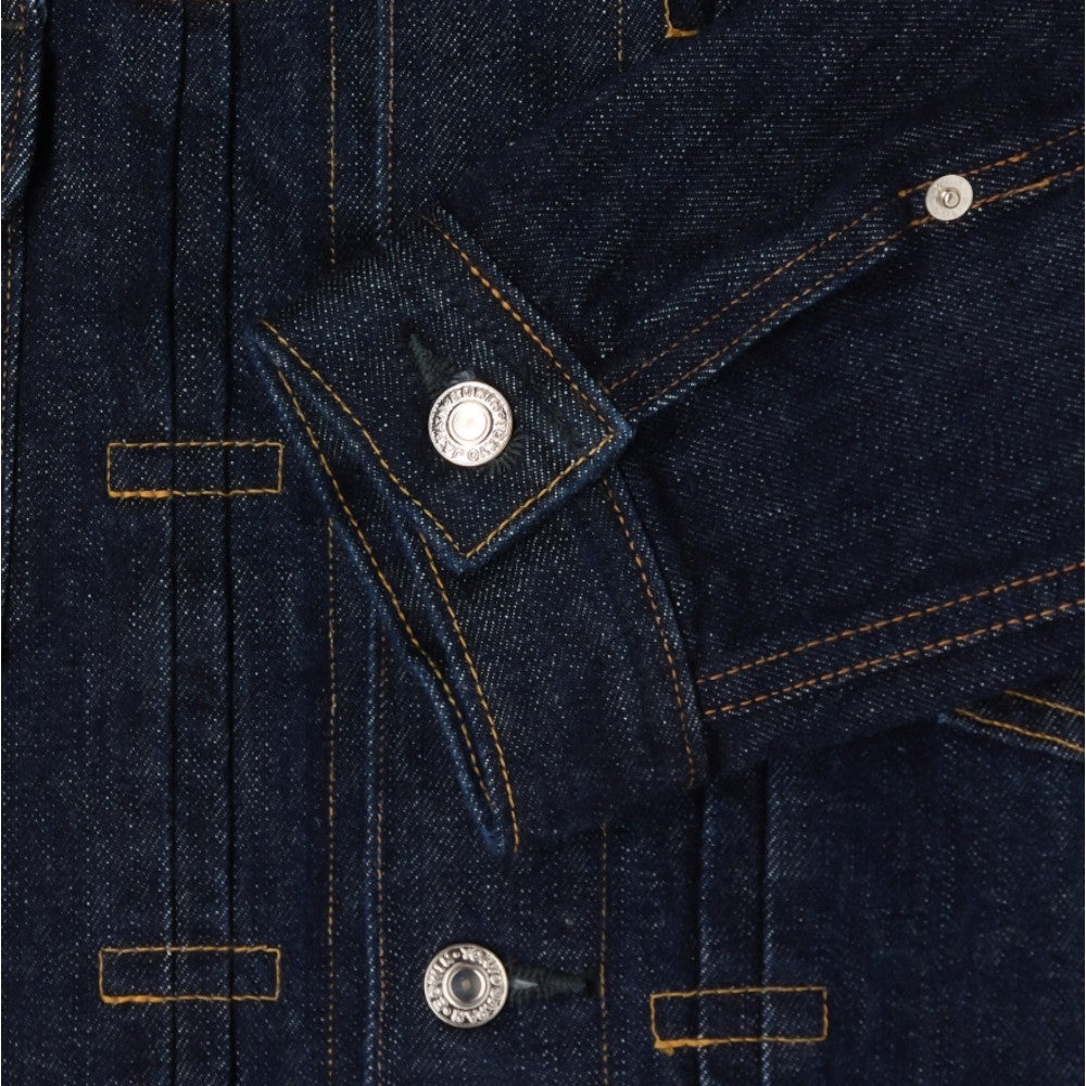 Edwin Denim Jacket Blue Rinsed I033604-01-02