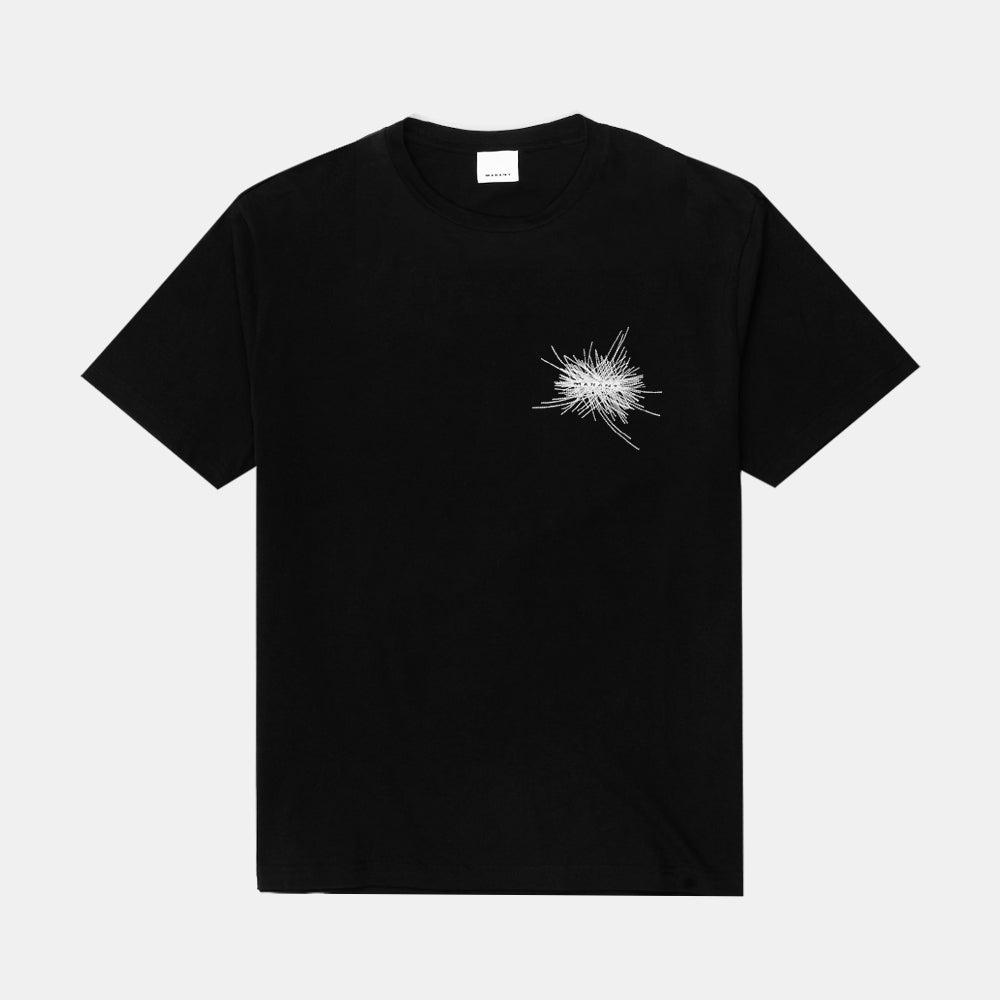 Marant Honore Tshirt Black C3n04h-01bk