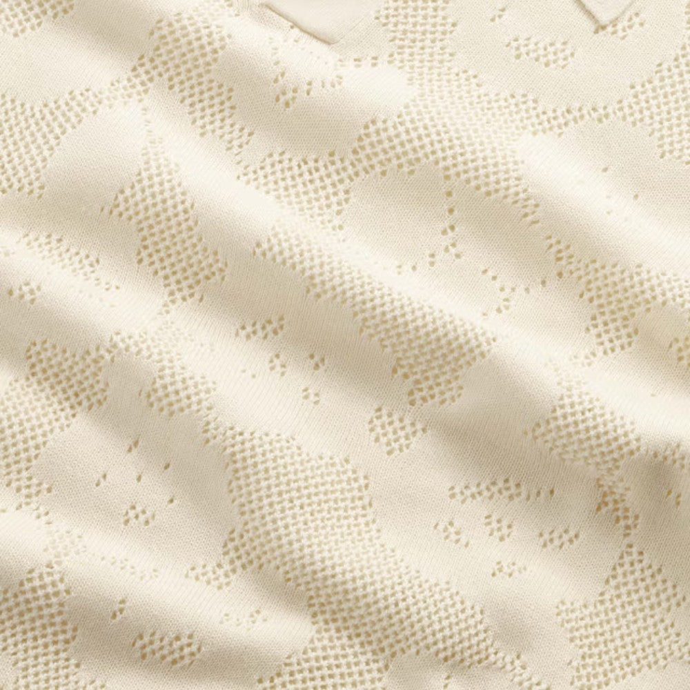 Nn07 Ryan Flower Polo S/S Ivory 2610000040-016
