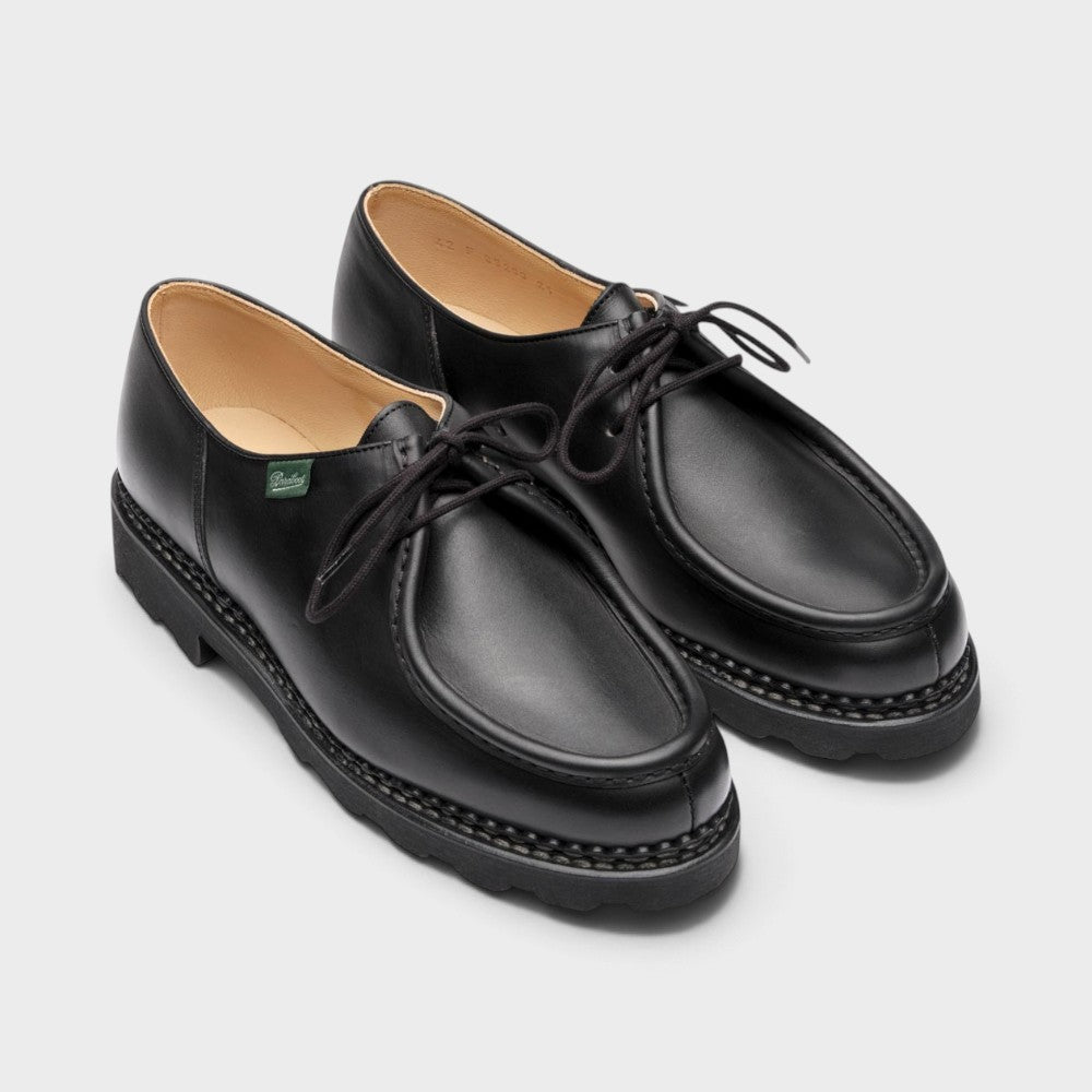 Paraboot Michael Lisse Noir - Semelle Gomme 715604