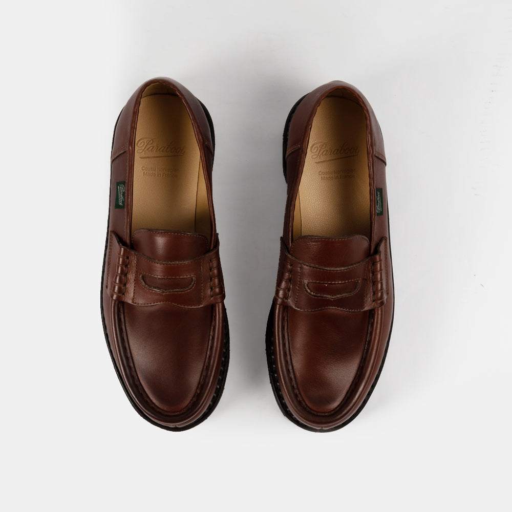 Paraboot Reims Lisse Marron 099403