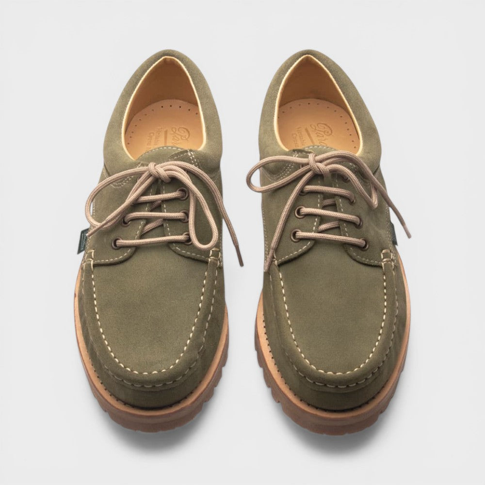 Paraboot Thiers Jannu Miel Velours Kaki 234443