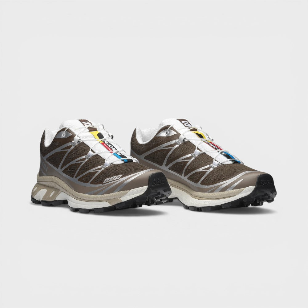 Salomon Xt-6 Earth Brown Walnut Footwear Silver L49209900