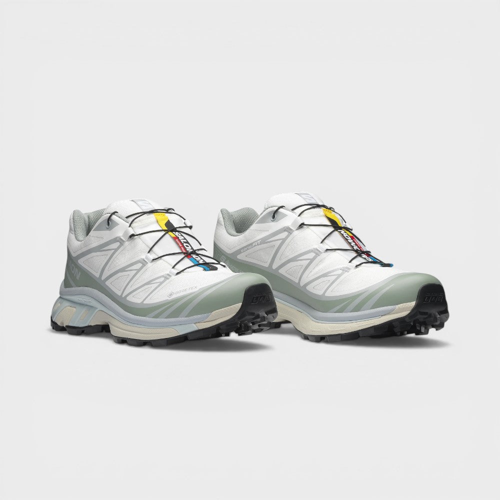 Salomon Xt-6 Gtx White Green Milieu L47990000