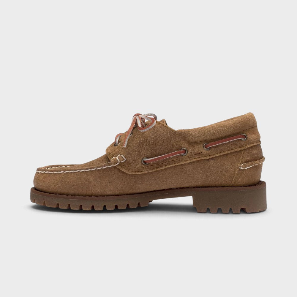 Sebago Acacia Suede Waxed Beige Camel Beige Taffy 74114cw-906