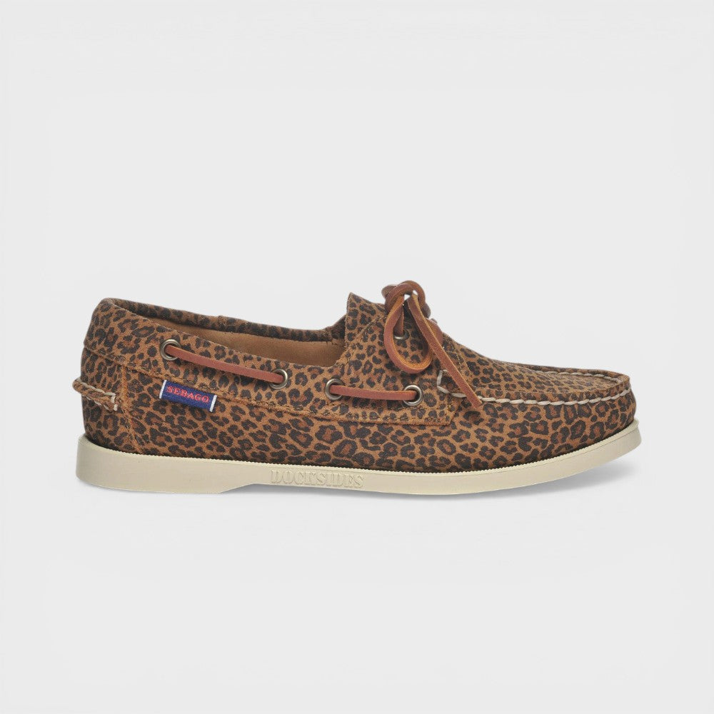 Sebago Portland Woman Brown Leopard Gum 74117qw-a48