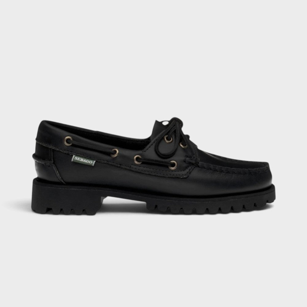 Sebago Ranger Waxy Woman Total Black Black 7002ir0-924