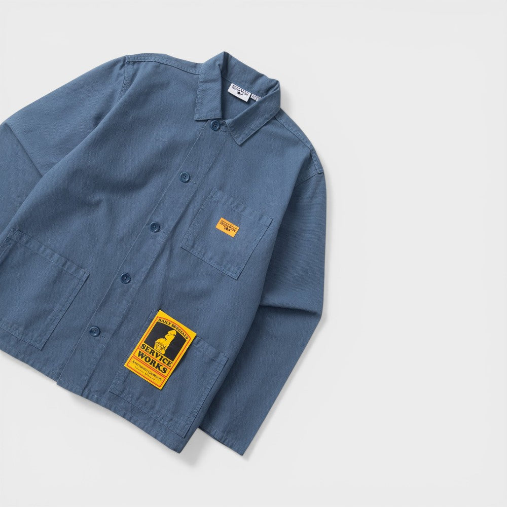 Service Works Canvas Chore Shirt Slate Sw009s26-slate