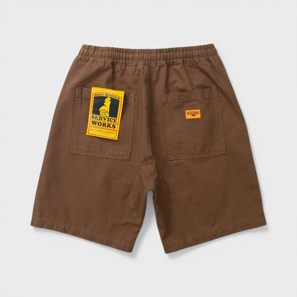 Service Works Classic Chef Shorts Bark Sw018s26-bark