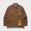 Service Works Classic Chore Shirt Bark SW009W26-BARK