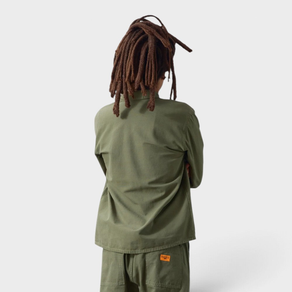 Service Works Classic Chore Shirt Olive Sw009w26-olive
