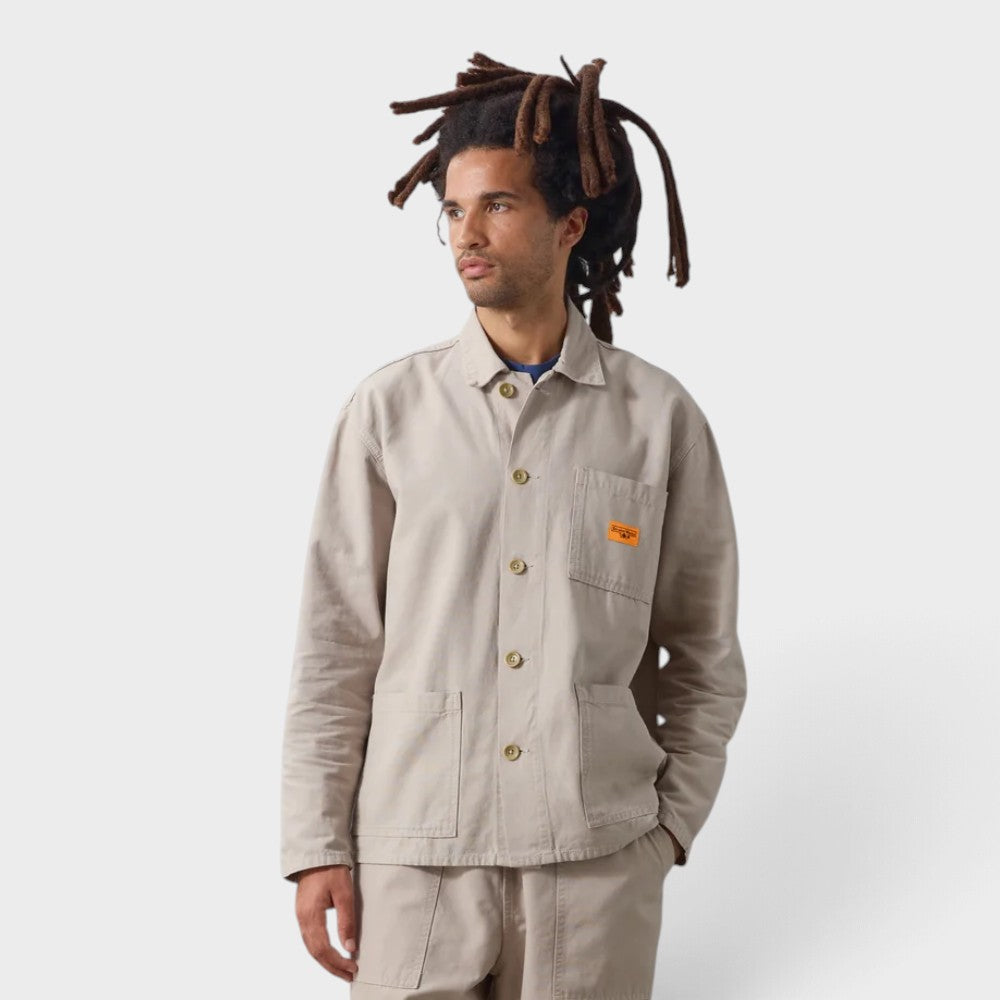 Service Works Classic Chore Shirt Stone Sw009w26-stone