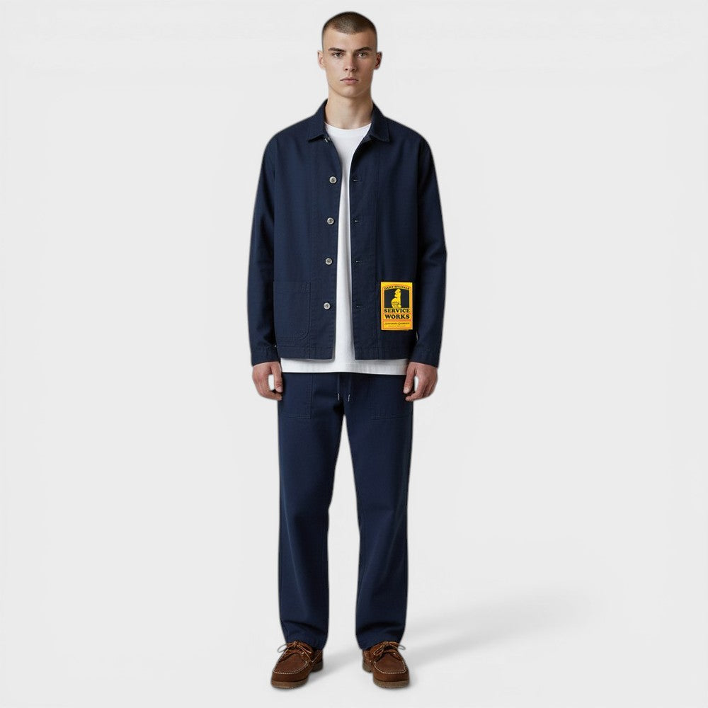 Service Works Easy Chef Shirt Navy Sw194s26-navy