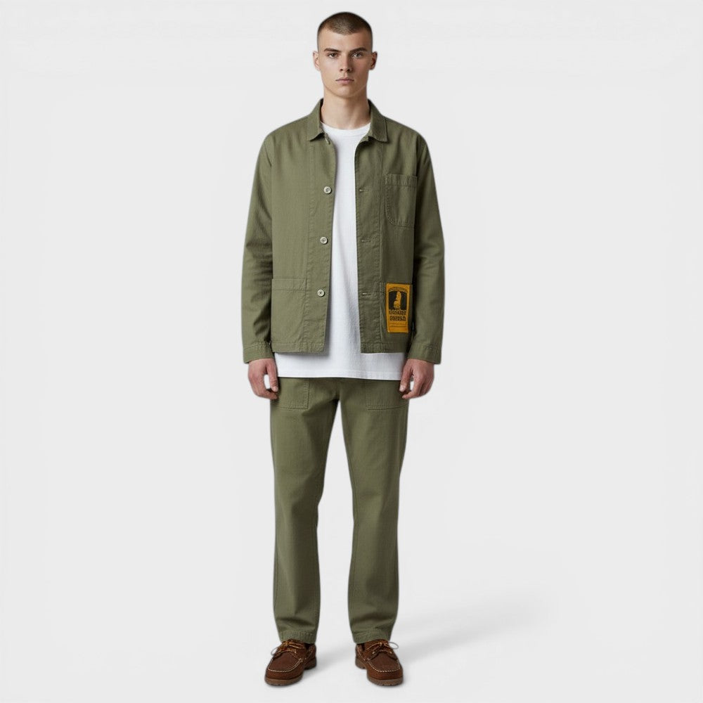Service Works Easy Chef Shirt Olive Sw194s26-olive
