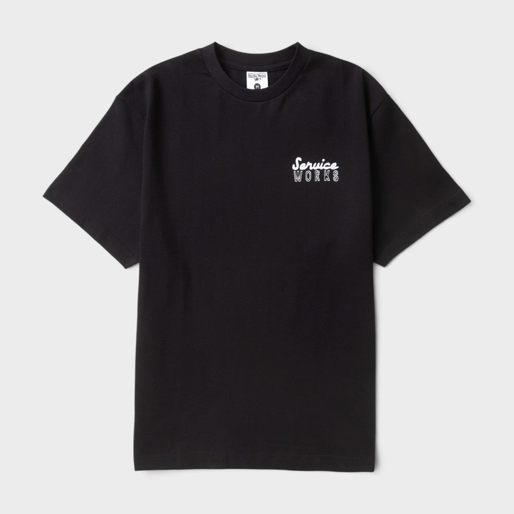 Service Works Eating Adventures Tee Black Sw372w26-black