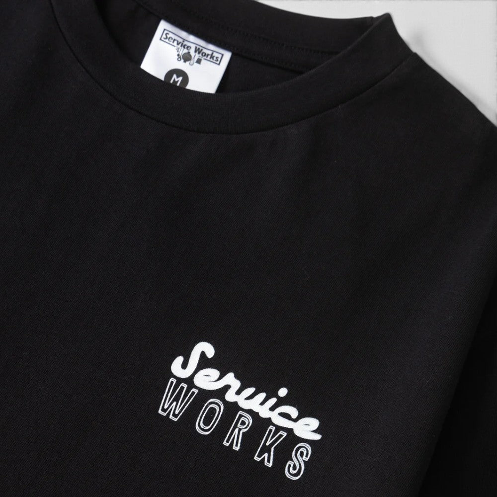 Service Works Eating Adventures Tee Black Sw372w26-black