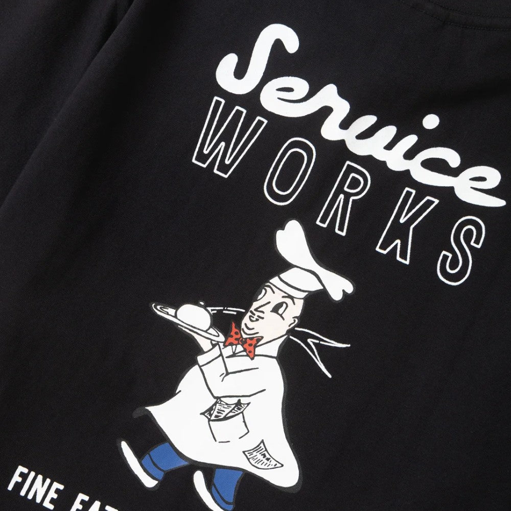 Service Works Eating Adventures Tee Black Sw372w26-black
