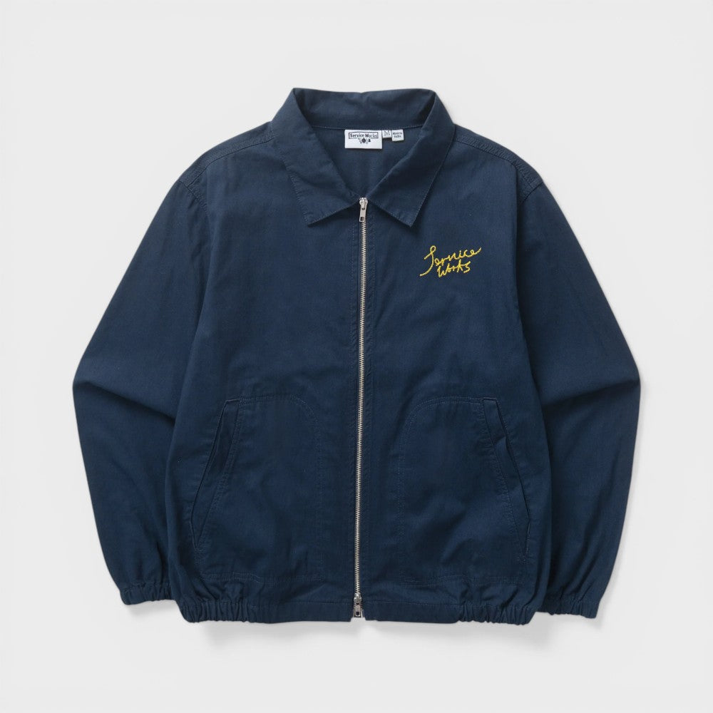 Service Works Twill Work Jacket Dark Navy Sw197s26-dark-navy