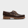 Timberland Chaussure Bateau Cousue Main à 3 Oillets Authentic Pour Homme Brown TB0300032141