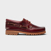 Timberland Chaussure Bateau Cousue Main à 3 Oeillets Authentic Pour Homme Burgundy TB0500096481