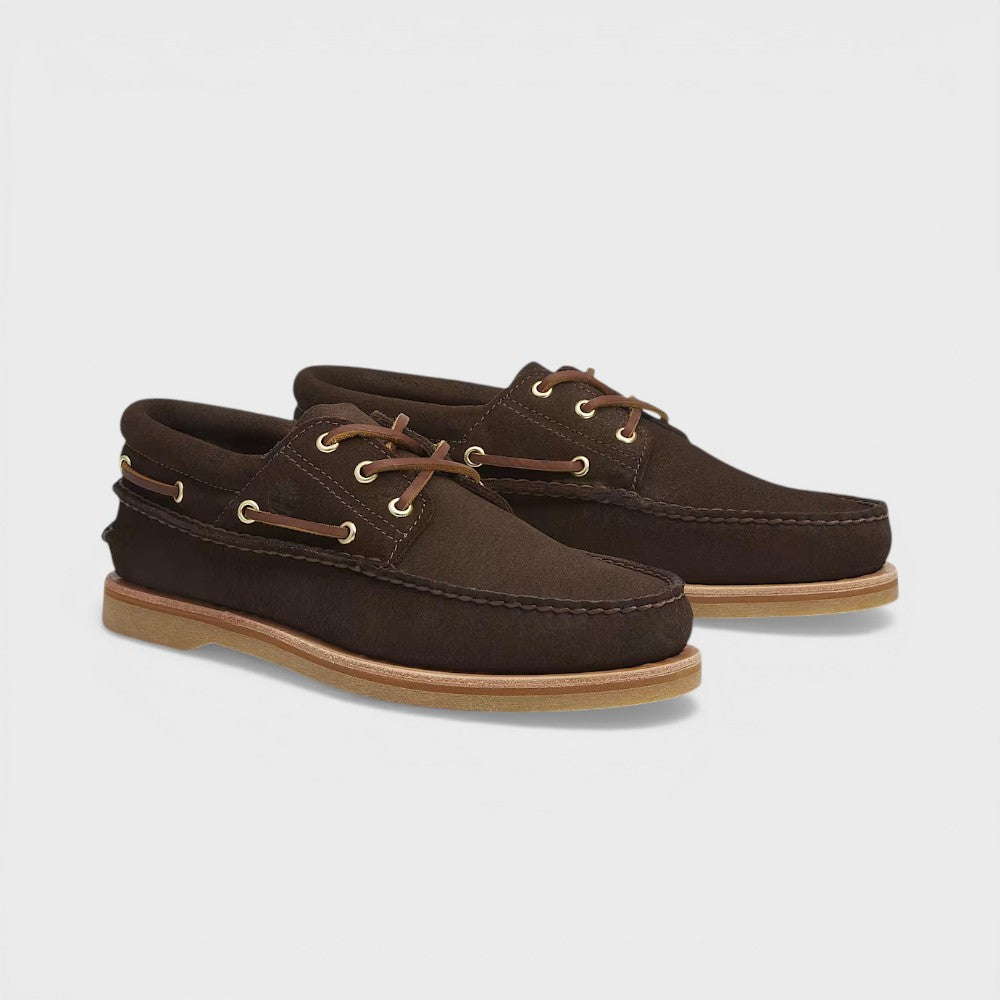 Timberland Crafted Boat Shoes Dark Brown Tb0a2qkyeiv
