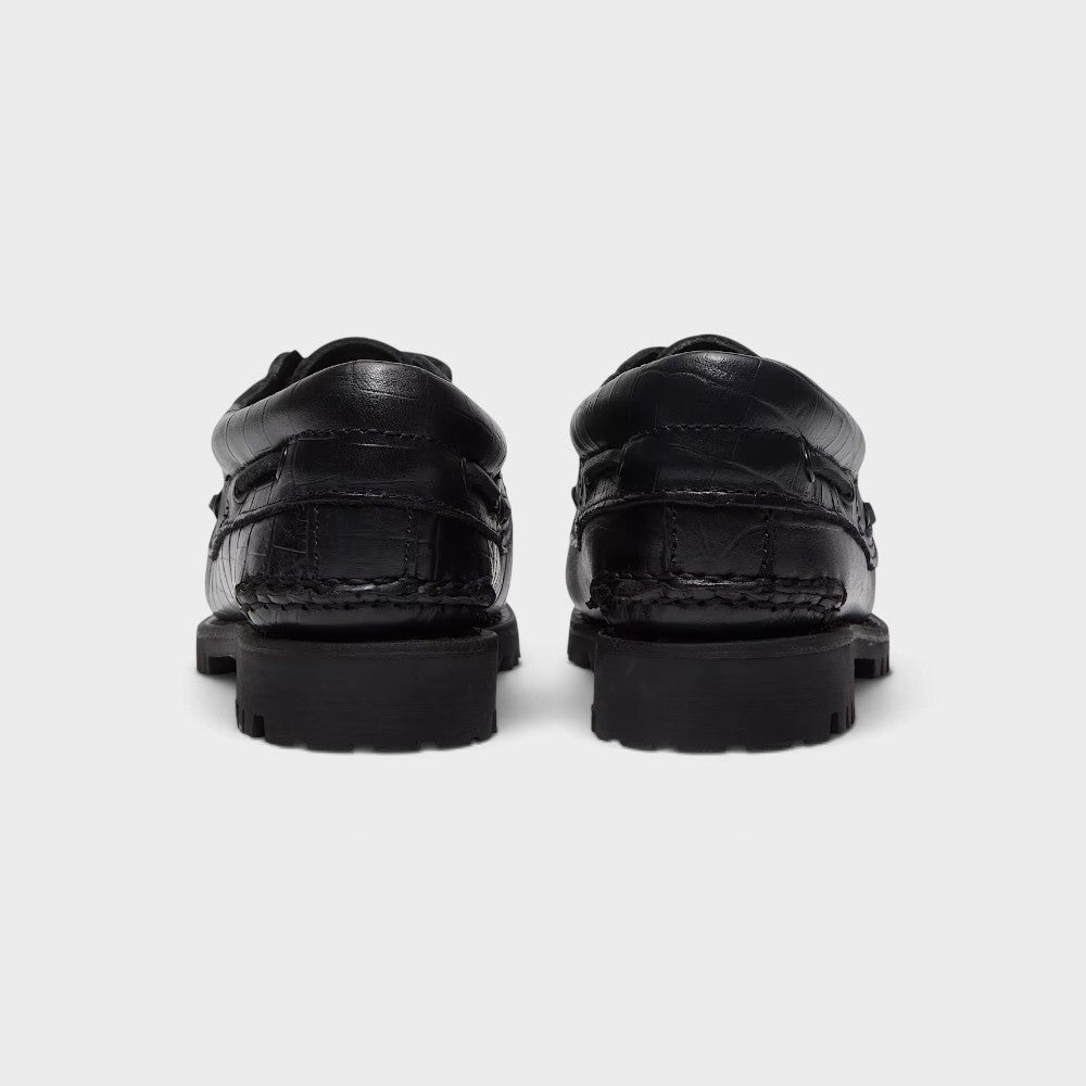 Timberland W Authentic Boat Shoe Black Tb0a2gnvw021